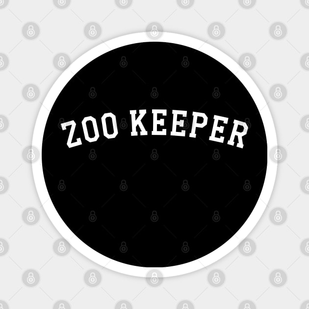 Zoo Keeper Magnet by KC Happy Shop